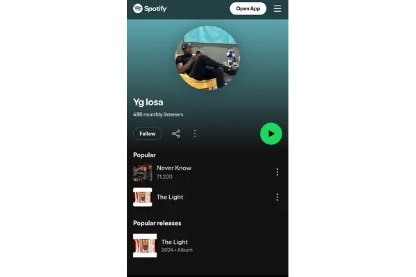 🟢Online YG Losa Musical Prodigy