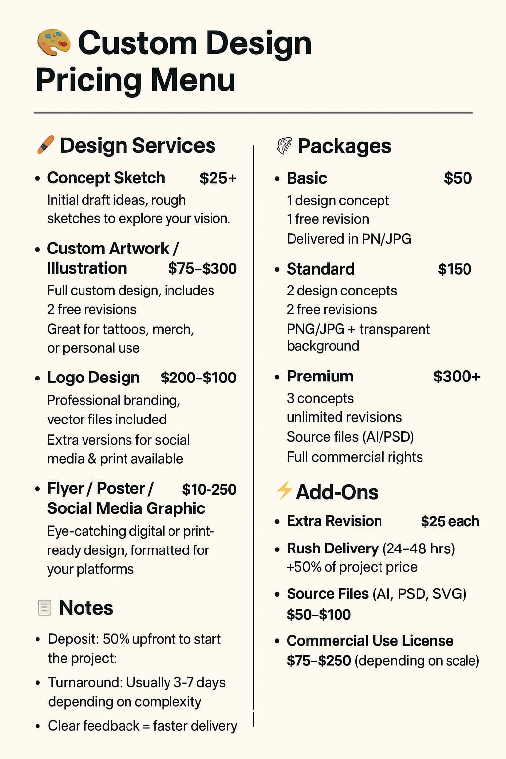 Tevin's Printing & Design Co.